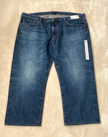 택 포함 새상품 UNIQLO 클래식 핏 데님 46 밑단 기장 수선 완료