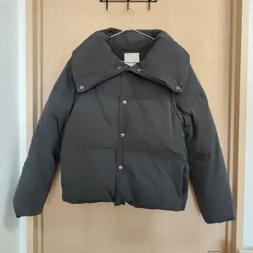 Cepo craft 블랙 다운 자켓 숏 기장