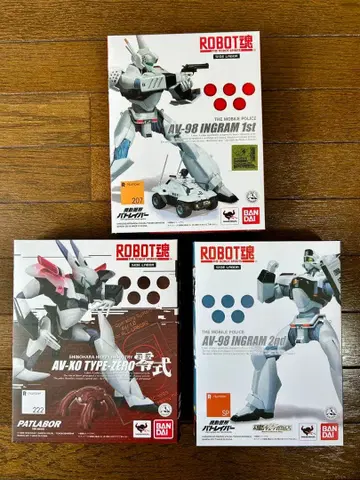 ROBOT혼 파트레이버 INGRAM 1st/2nd & TYPE-ZERO
