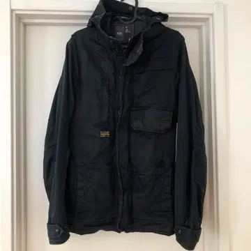 G-STAR 밀리터리 자켓 블랙 M