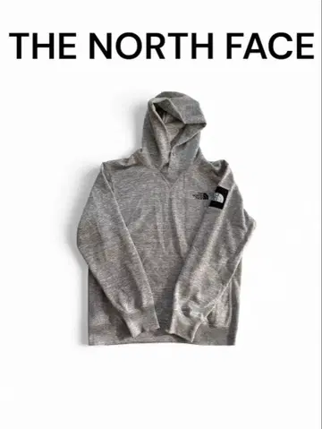 THE NORTH FACE 그레이 후드 부착 후드티