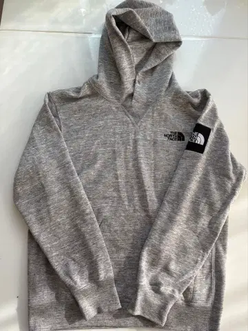 THE NORTH FACE 그레이 후드 부착 후드티