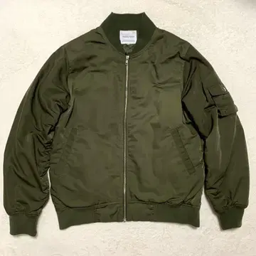 Sevendays=Sunday MA-1 플라이트 자켓 카키 조임 가공 L