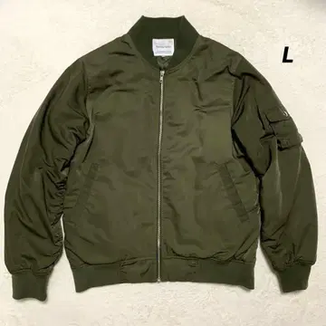Sevendays=Sunday MA-1 플라이트 자켓 카키 조임 가공 L