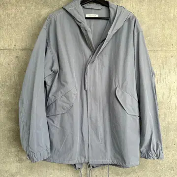 JOURNAL STANDARD 후드 부착 나일론 자켓 그레이