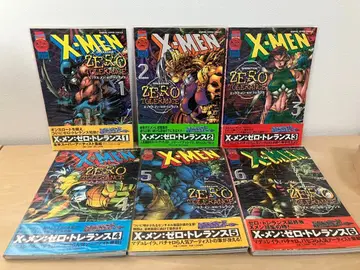 X-MEN 제로 트레일 러닝 띠 포함 전 6권 세트