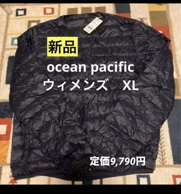 택 포함 새상품 ocean pacific 다운 자켓 XL 네이비