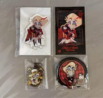 루시퍼 아크릴 스탠드 캔뱃지 카드 참