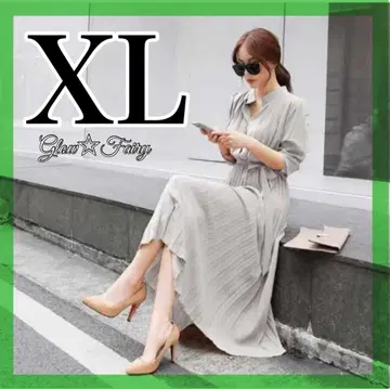 [ 주말 세일 ] 롱 원피스 여성용 하이웨스트 드레스 롱 기장