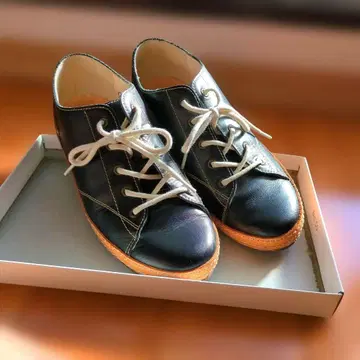 JB 가죽 캐주얼 슈즈 블랙