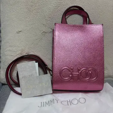 지미추 핑크 숄더백