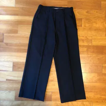 PUBLIC TOKYO 블랙 슬랙스