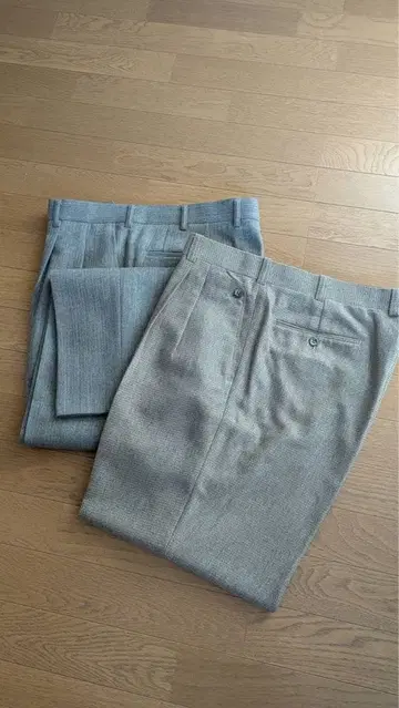 KANSAIMAN 그레이 계열 슬랙스 2세트