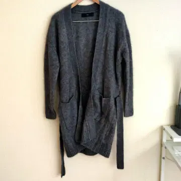 vingtrois 모헤어 니트 가디건
