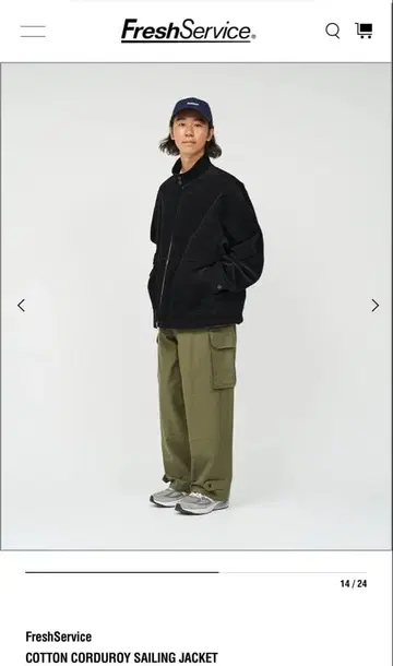 프레쉬 서비스 JACKET 블루종 자켓 프레쉬 서비스