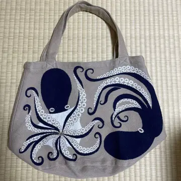 모리타미우 코튼 토트백 moritaMiW