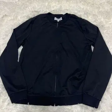 [컨디션 최상] 매킨토시 런던 스트레치 소재 노카라 블루종 블랙