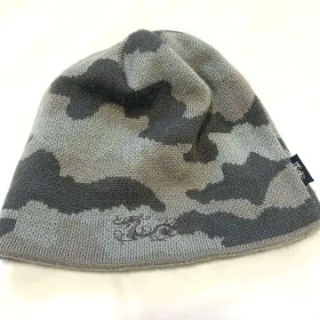 댄스 위드 드래곤 골프 니트 모자 카모 패턴 골프웨어