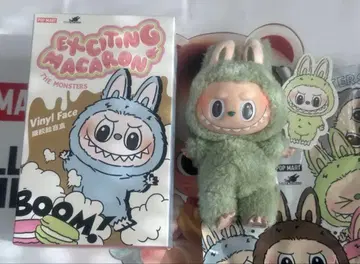 [ 정품 ] LABUBU 마카롱 LABUBU green grape