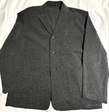 BIGLIDUE 울 혼방 3버튼 테일러드 자켓 사이즈 F 차콜