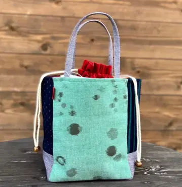 새상품 쿠루메가스리 기에몬 복조리 백