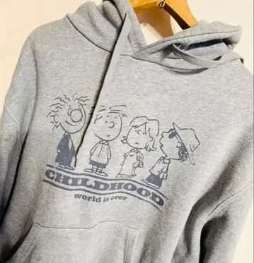 Fukase 감수 World Is Over 후드티 그레이 사이즈 MDM