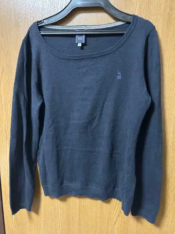 KEITH 네이비 크루넥 스웨터 긴팔