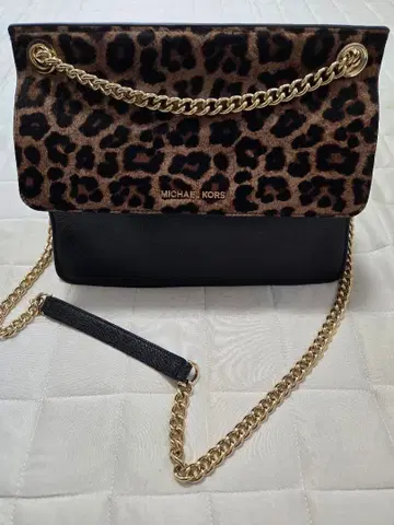MICHAEL KORS 레오파드 무늬 숄더백
