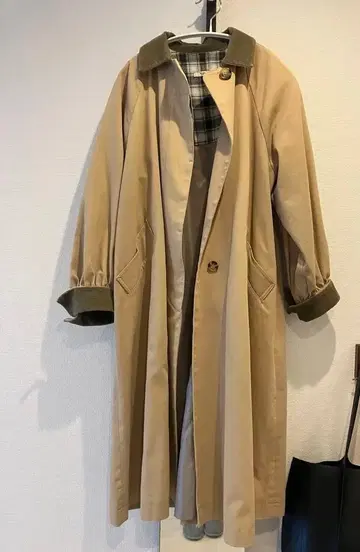 [ POU DOU DOU ] 트렌치 롱 코트