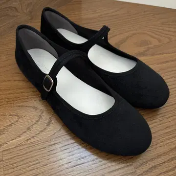 [ green label relaxing ] 스웨이드 느낌 발레 슈즈