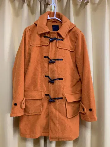 [ 가격 인하 협상 가능! ] RAGEBLUE 오렌지 남성용 더플 코트