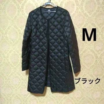 새상품급 유니클로 울트라 라이트 다운 컴팩트 코트 블랙 M