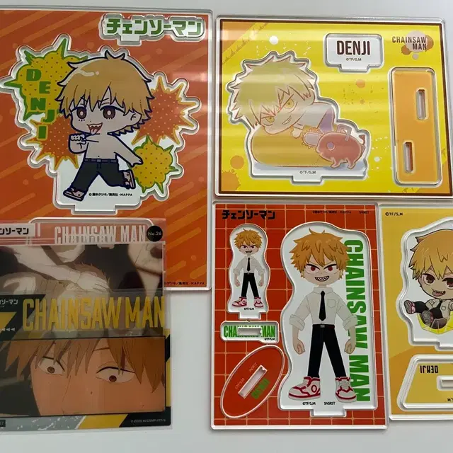 체인소맨 덴지 아크릴 스탠드 (일괄)