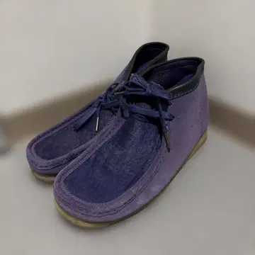 클락스 보라색 스웨이드 x 송치 28c