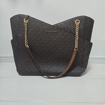 MICHAEL KORS 토트백 다크 브라운