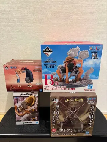 제일복권 원피스 루피 로저 샹크스 피규어 세트