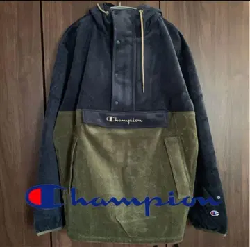 Champion 코듀로이 후드 부착 후드티 챔피온
