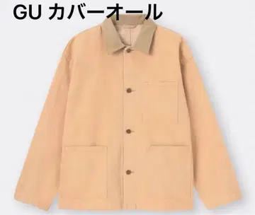 GU 커버올 데님 자켓 자켓 코튼