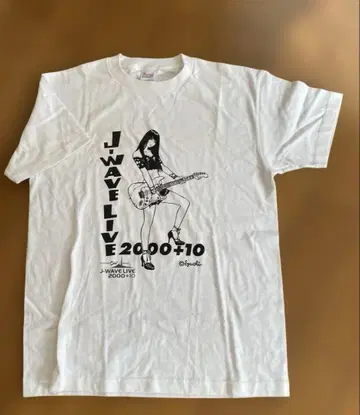 J-WAVE LIVE 2000+10 T셔츠 Medium