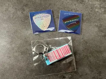 맛있어지는 멜론빵 투어 가챠 피크 2종 + 키링 세트