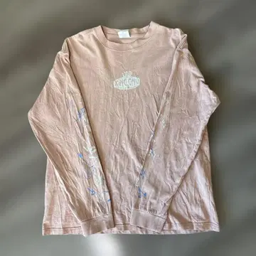 [새상품급] King Gnu (킹누) 롱티 핑크 L 사이즈