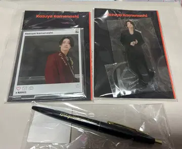 Kazuya Kamenashi 아크릴 스탠드 2종, 볼펜
