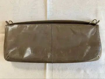 로도 RODO 브라운 베이지 클러치 숄더 파티 백 가죽 브라운