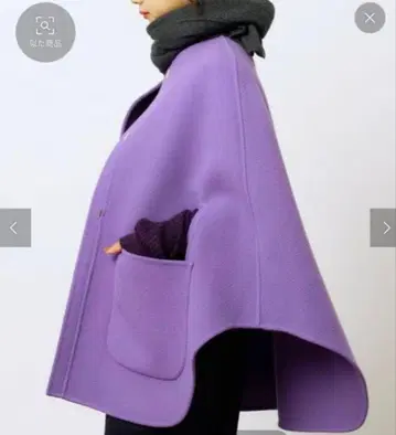 IENA LA BOUCLE 더블 페이스 케이프 코트