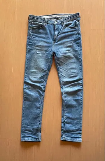 넘버나인 라이트 블루 스키니 데님 사이즈 L