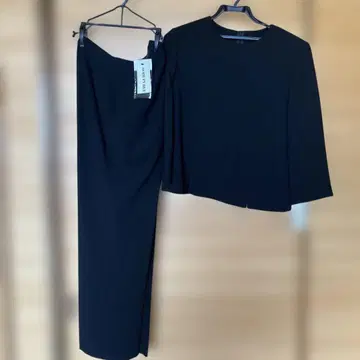 블랙 포멀 팬츠 세트, 소와르