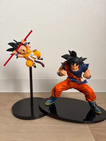 드래곤볼 손오공 피규어 2체 세트