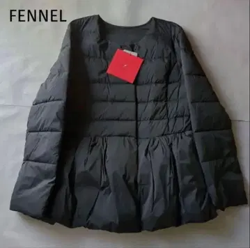 FENNEL 페플럼 다운 블랙