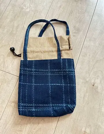 새상품 기에몬 복조리 핸드백 유카타 기모노