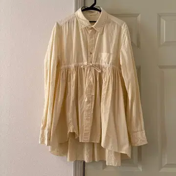 하루카키미에 체리 셔츠 셔츠 원피스